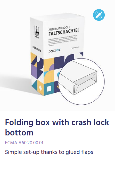 Folding Box With Crash Lock Bottom